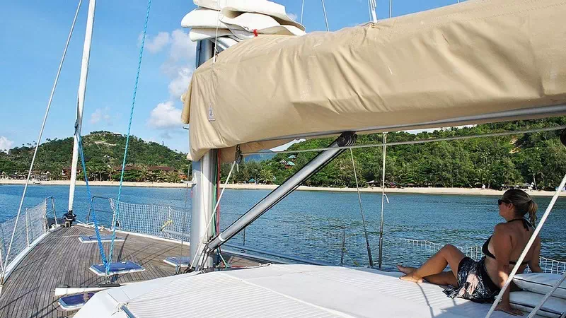 Аренда парусной яхта Aello на Самуи вид 10