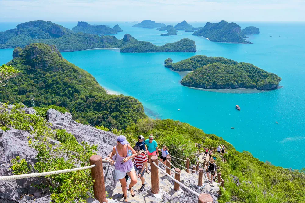 Экскурсия на VIP скоростном катере в Ангтонг с Самуи вид 2