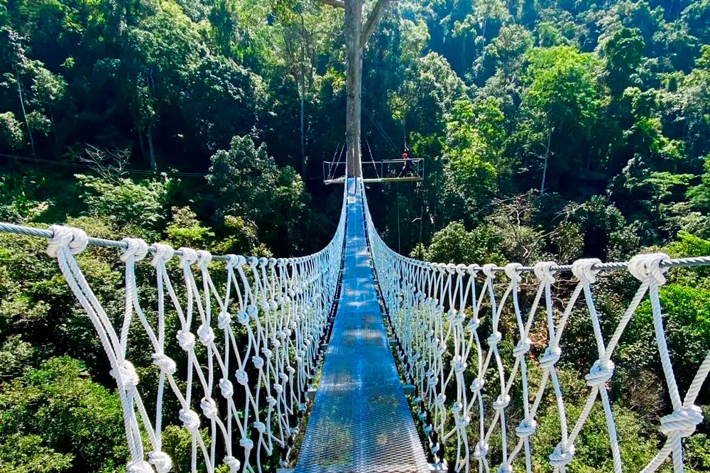 Канатная дорога на Самуи Hawk Adventure вид 9