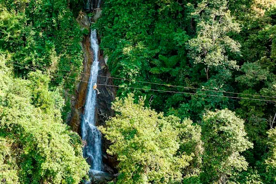 Канатная дорога на Самуи Hawk Adventure вид 11