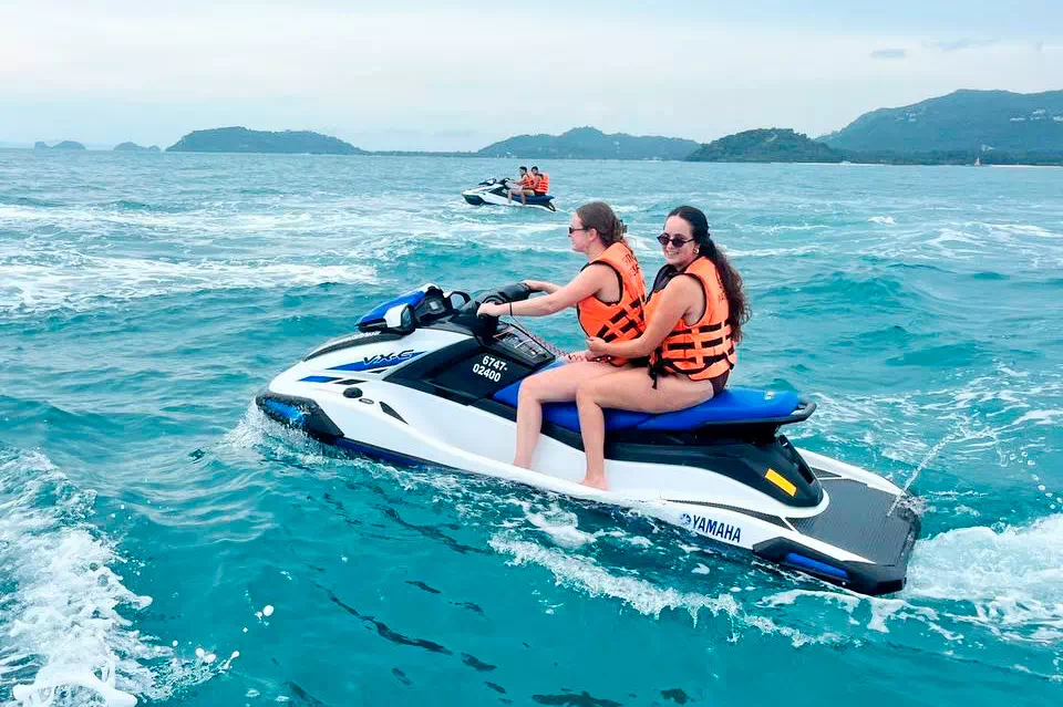 Сафари на гидроциклах на Самуи 3