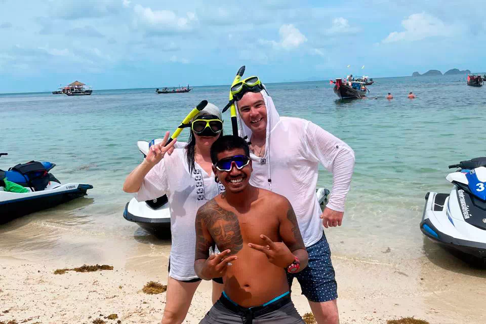 Сафари на гидроциклах на Самуи 7