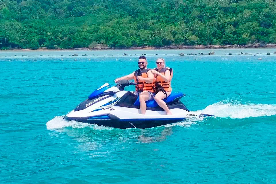Сафари на гидроциклах на Самуи 8