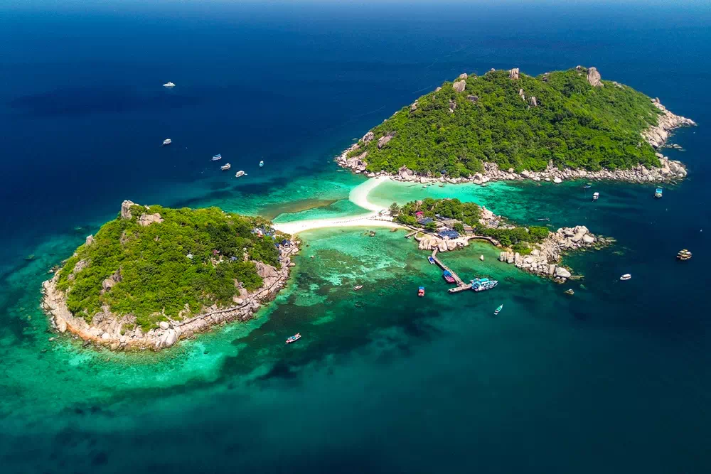 Острова Ко Тао и Нанг Юань вид 3