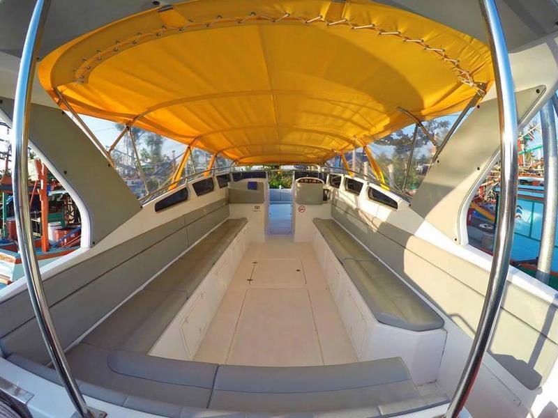 Аренда Ocean Drive 38 twin engine на Самуи вид 2