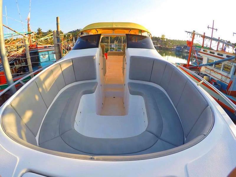 Аренда Ocean Drive 38 twin engine на Самуи вид 4