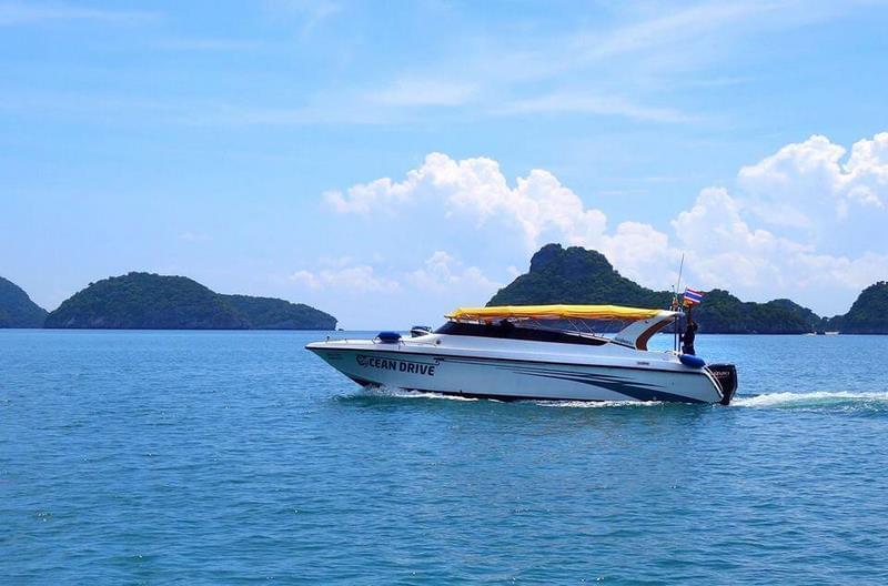 Аренда Ocean Drive 38 twin engine на Самуи вид 5
