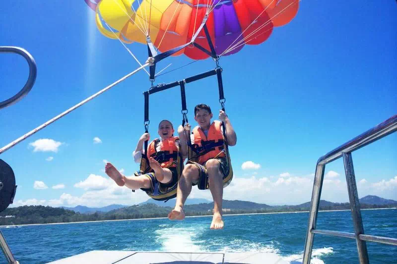 Парасейлинг на Самуи вид 1