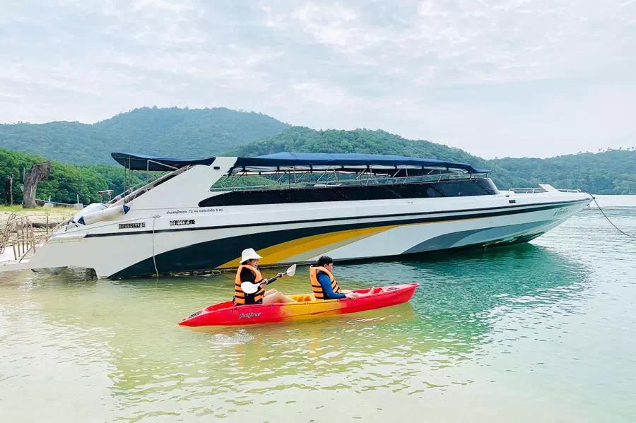 Ко Мадсум, чистый пляж