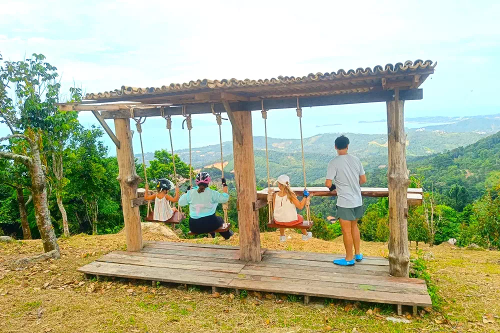 Экскурсия на квадроциклах Самуи горные маршруты вид 7