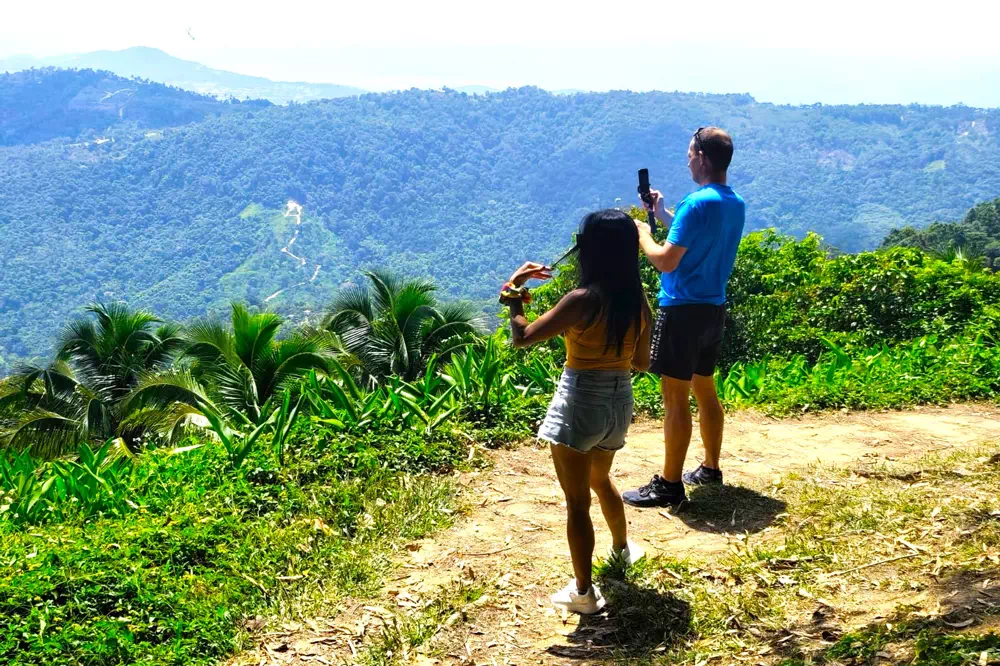 Сафари на квадроциклах Самуи по холмам вид 15