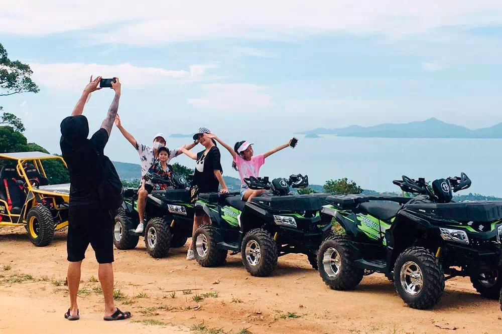 Квадроциклы сафари тур по Самуи вид 9