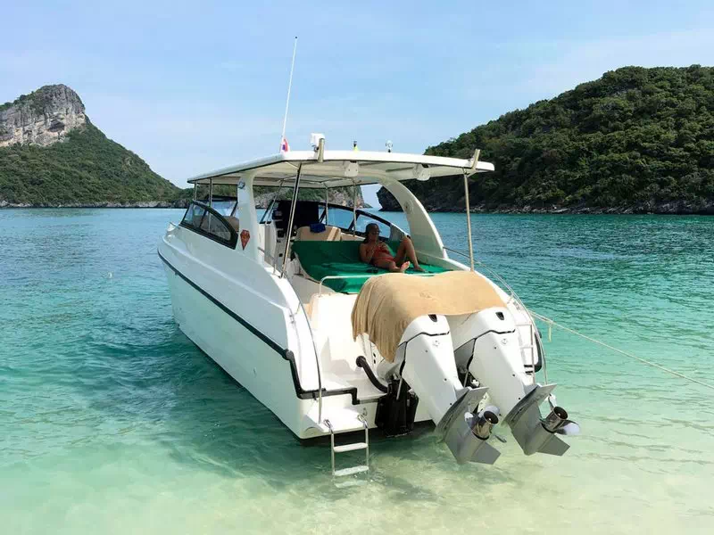 Аренда Ruby 38 twin engine на Самуи вид 4