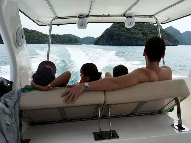 Аренда Ruby 38 twin engine на Самуи вид 8