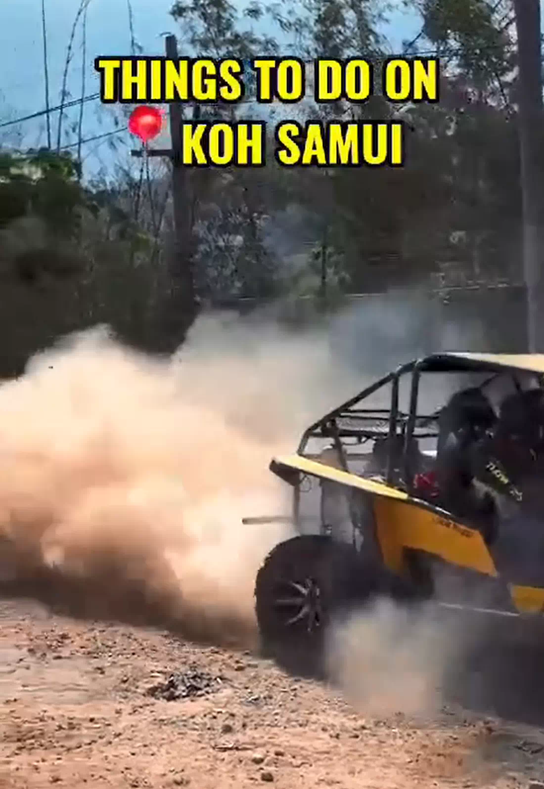 Сафари тур на квадроциклах на Самуи смотровая площадка в джунглях